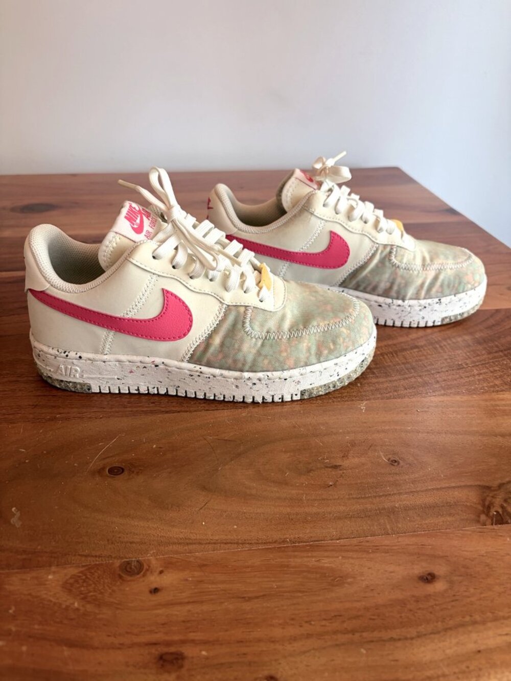 Nike Air Force 1 Crater Siren Red Sneakers Women's 6.5 CT1986-101